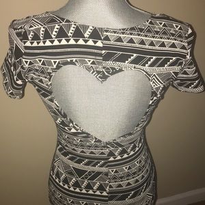 PINK Victoria’s Secret open heart back dress